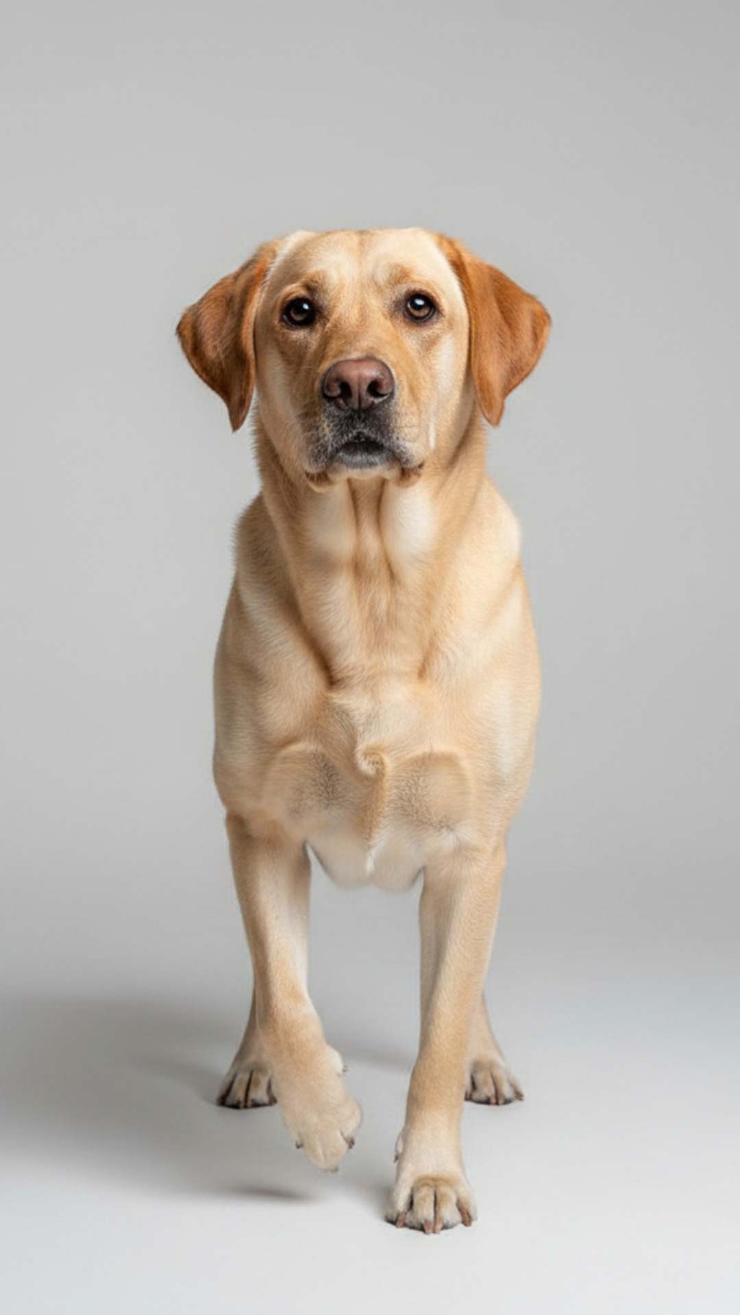 AI-generated pet brand campaign visual with a dog subject