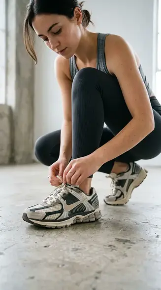 Low-angle footwear product framing