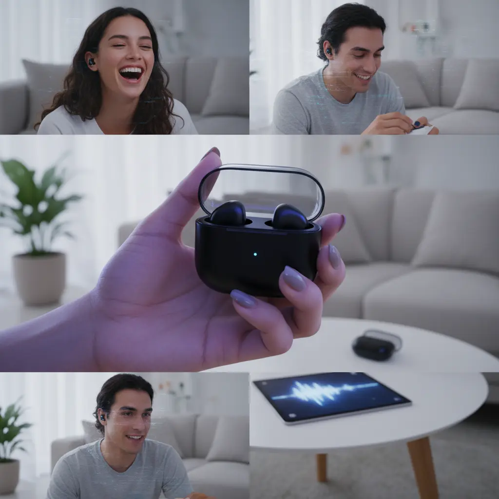 Example of an AI-generated UGC style ad for an ecommerce product