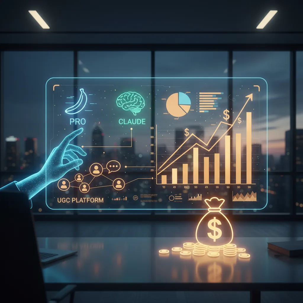 AI analyzing UGC campaign performance data