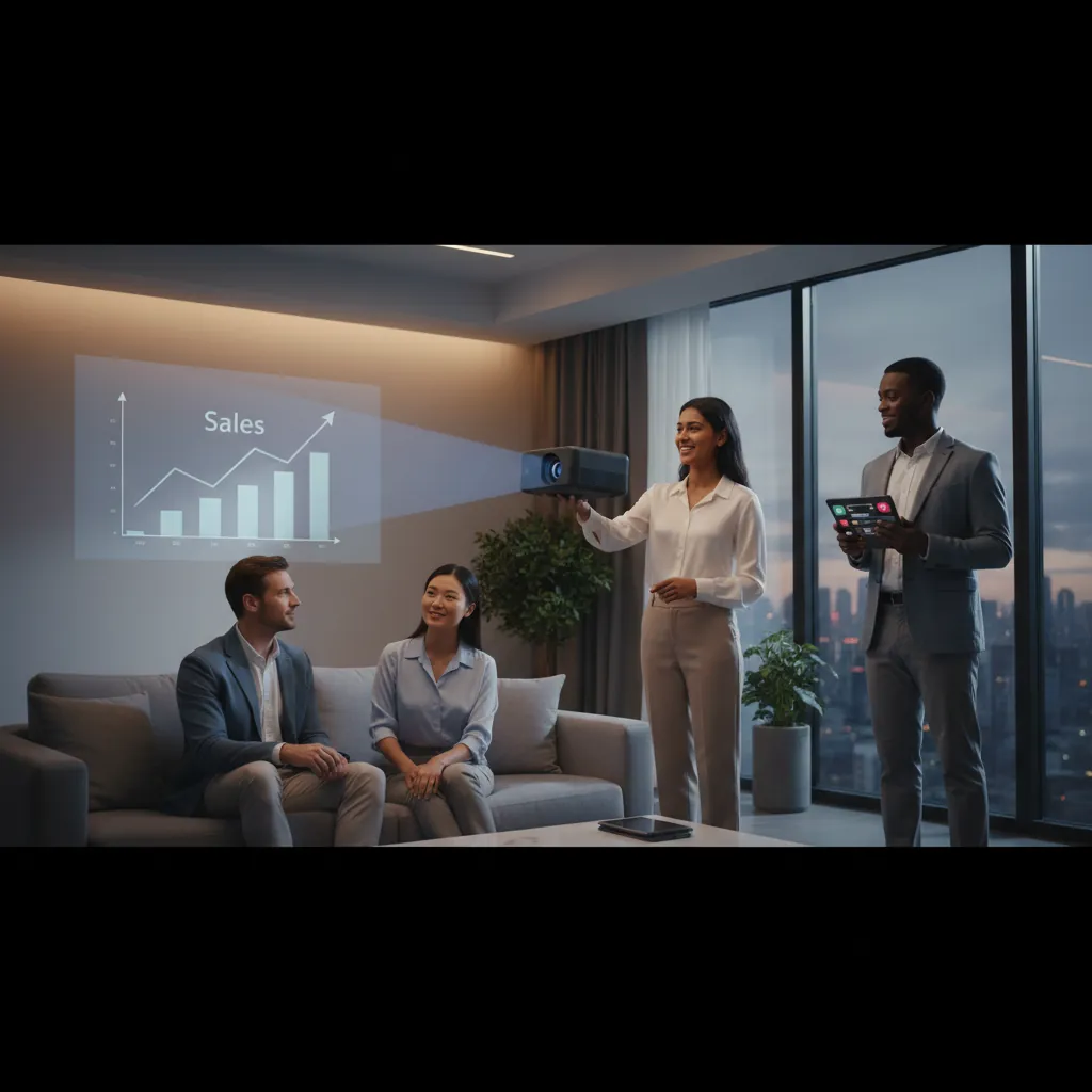 Diverse AI models showcasing a dropshipping product in a relevant lifestyle setting