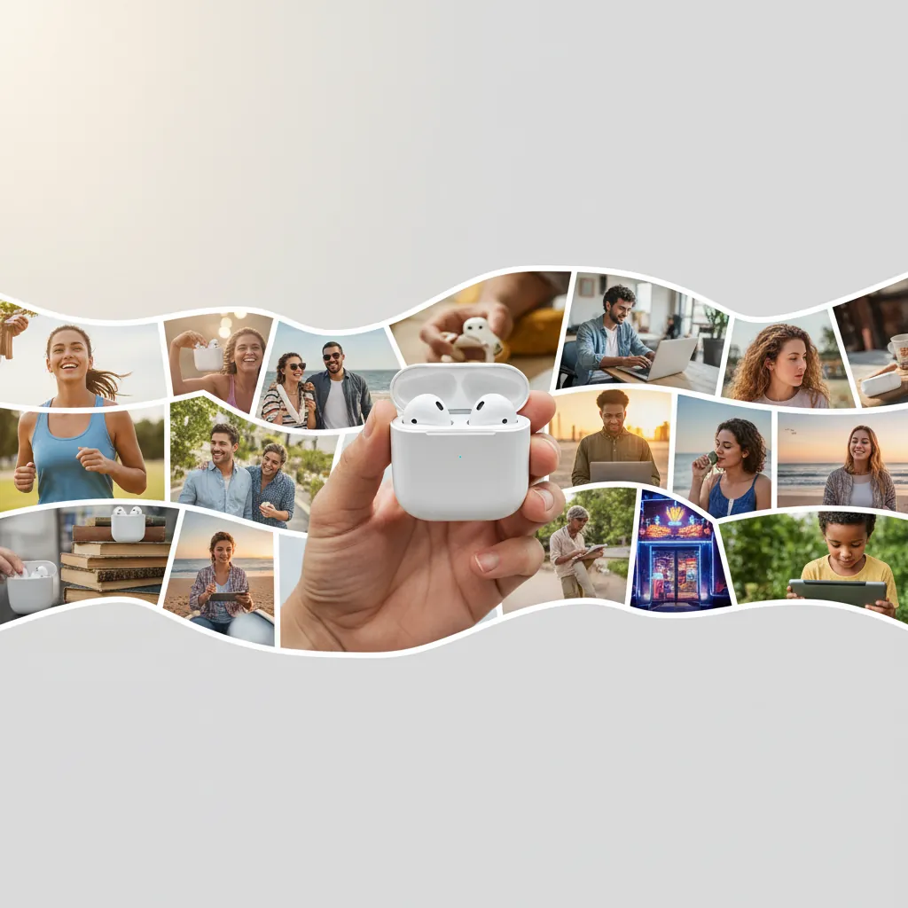 Dropshipping product featured in a diverse user-generated content collage