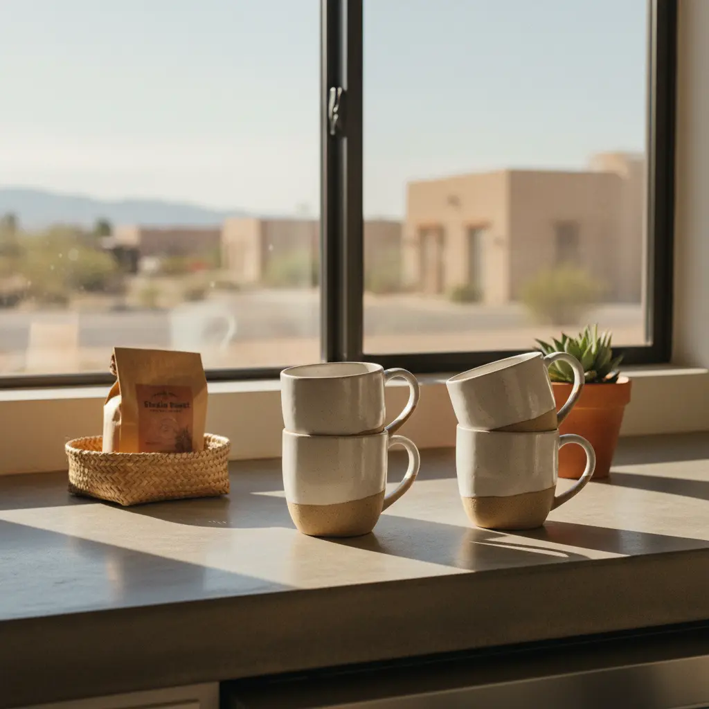 AI-generated lifestyle image for an Amazon product listing, featuring a product in a home setting