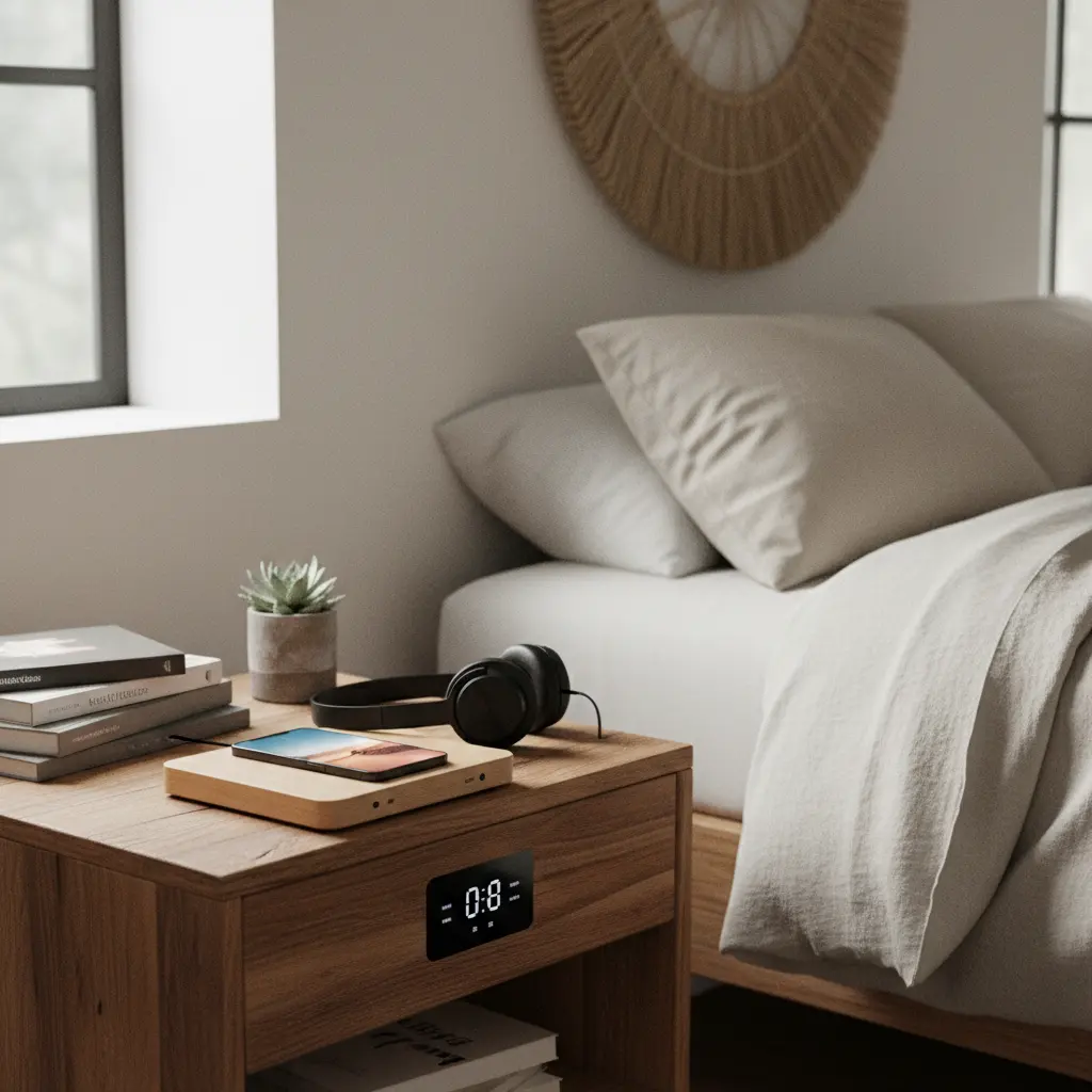 AI generated lifestyle image of a product in a modern home setting