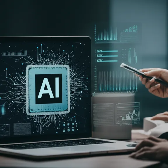 AI analyzing data for dropshipping optimization