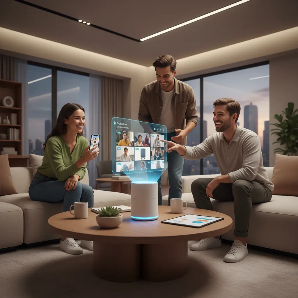 AI-generated UGC lifestyle image showing a product in a realistic home setting