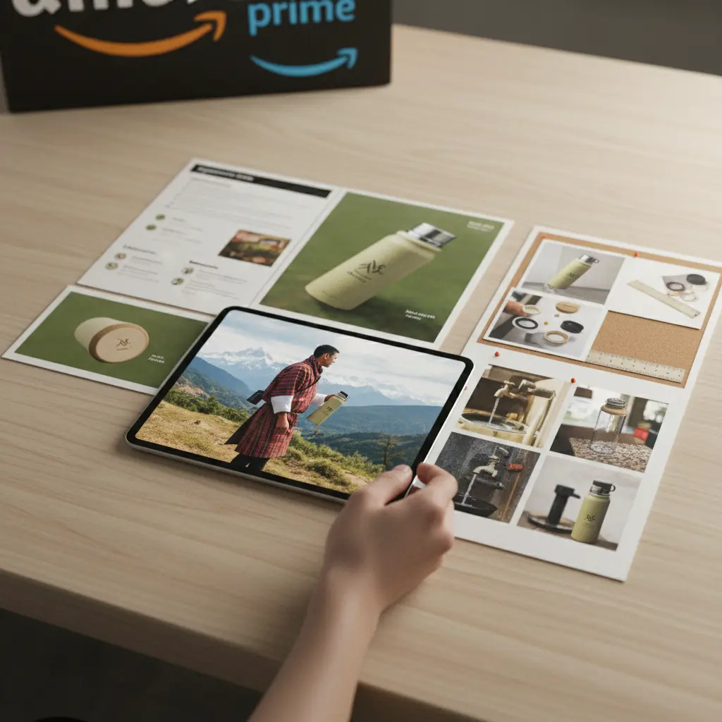 Variety of secondary Amazon listing images including lifestyle, infographics, and detail shots.