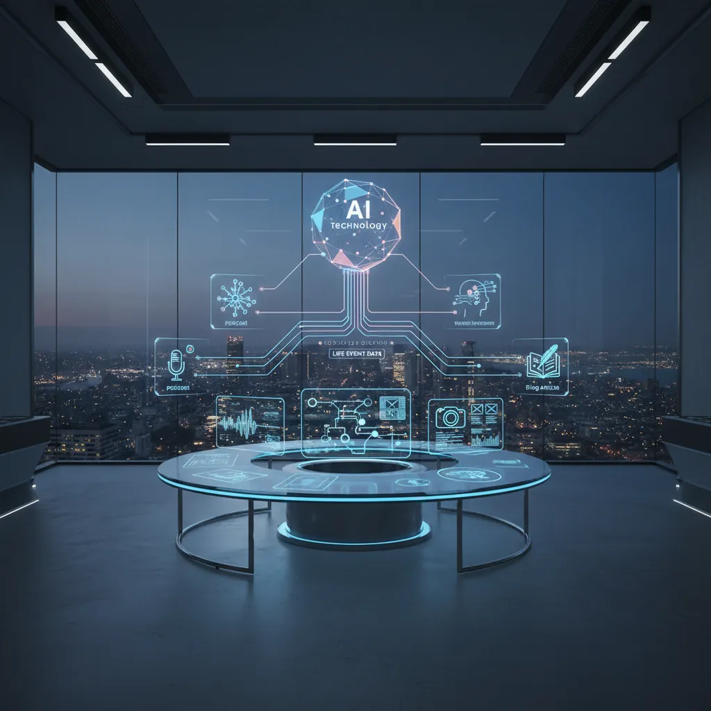 AI technology evolving into specialized content creation platforms