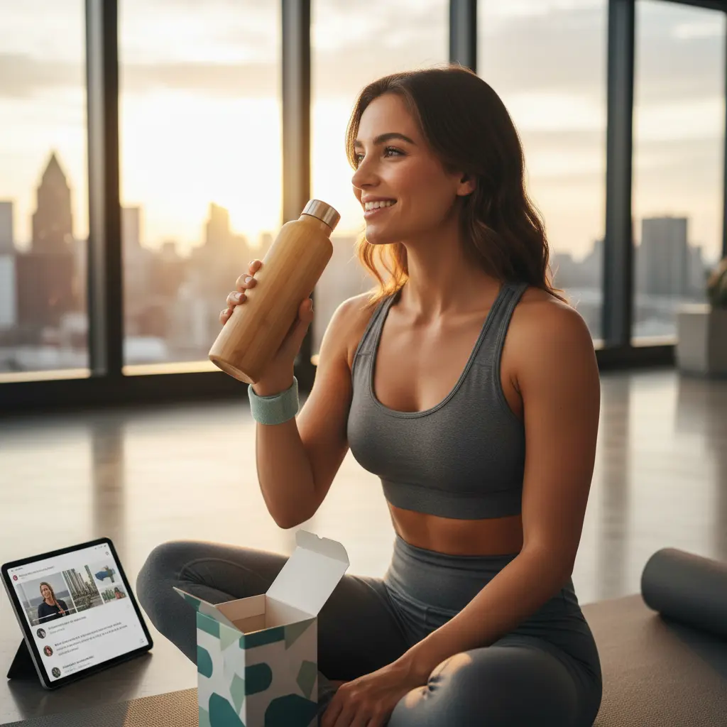 Customer testimonial showing real use of a dropshipping product