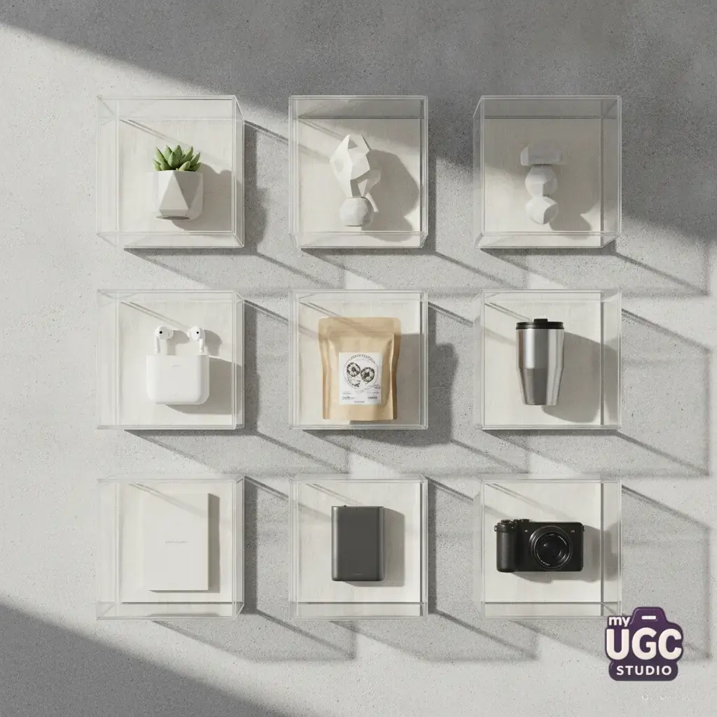 My UGC Studio user interface demonstrating consistent batch generation for a dropshipping store