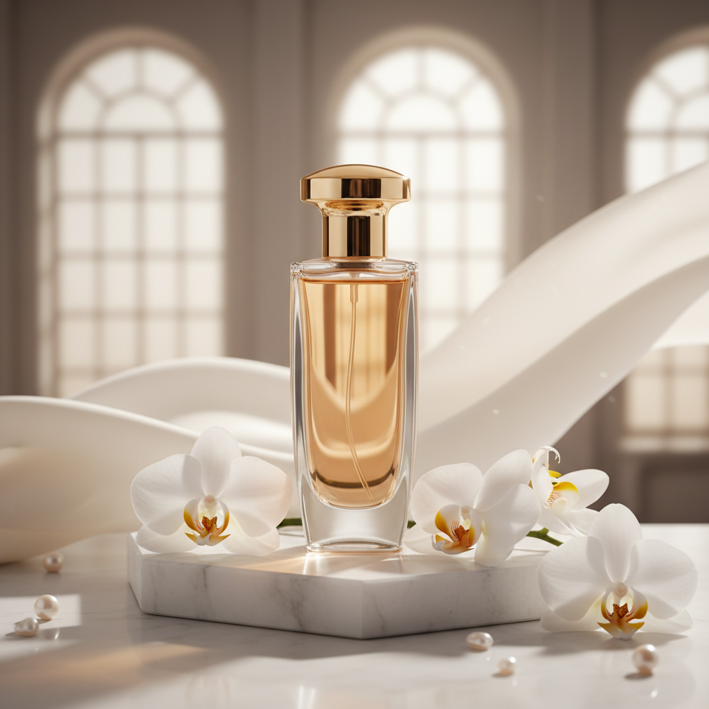 Premium beauty launch visual